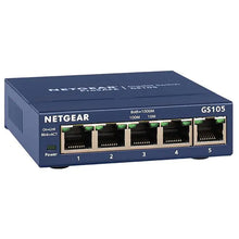 Load image into Gallery viewer, Netgear 5-Port Gigabit Ethernet Unmanaged Switch (GS105AU)