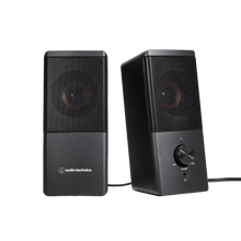 Load image into Gallery viewer, Audio Technica Desktop Speakers USB powered with 3.5mm jack