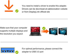 Load image into Gallery viewer, USB 3.0 to HDMI Adapter (DisplayLink)