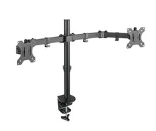 Load image into Gallery viewer, 17"-32" Brateck  Dual Monitor Premium Aluminum Articulating Monitor Arm