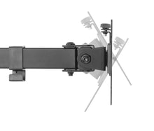 Load image into Gallery viewer, 17"-32" Brateck  Dual Monitor Premium Aluminum Articulating Monitor Arm