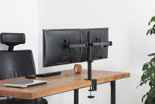 Load image into Gallery viewer, 17"-32" Brateck  Dual Monitor Premium Aluminum Articulating Monitor Arm