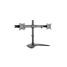 Load image into Gallery viewer, Dual Monitor Stand. Fits most 13"-27" Monitors