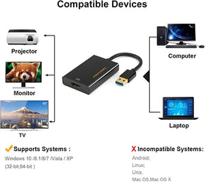 USB 3.0 to HDMI Adapter (DisplayLink)