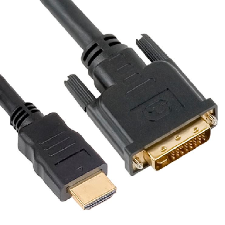 Display cable adaptor HDMI to DVI