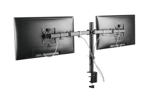 17"-32" Brateck  Dual Monitor Premium Aluminum Articulating Monitor Arm