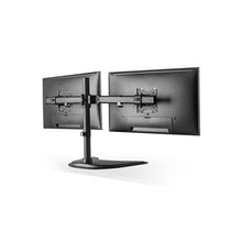 Load image into Gallery viewer, Dual Monitor Stand. Fits most 13&quot;-27&quot; Monitors
