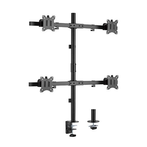 Brateck Pole Mount Quad-Screen Monitor Mount Fit Most 17